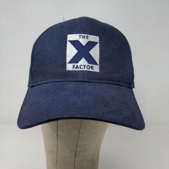 Otto Men's The X Factor Hat Blue OSFM Strapback Embroidered Logo - Picture 2 of 12